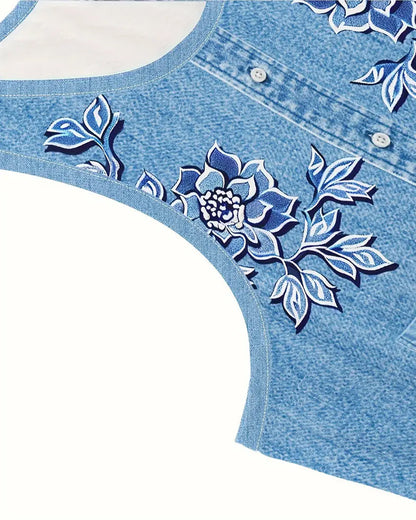 Women's Printed Dress Decorative Pattern