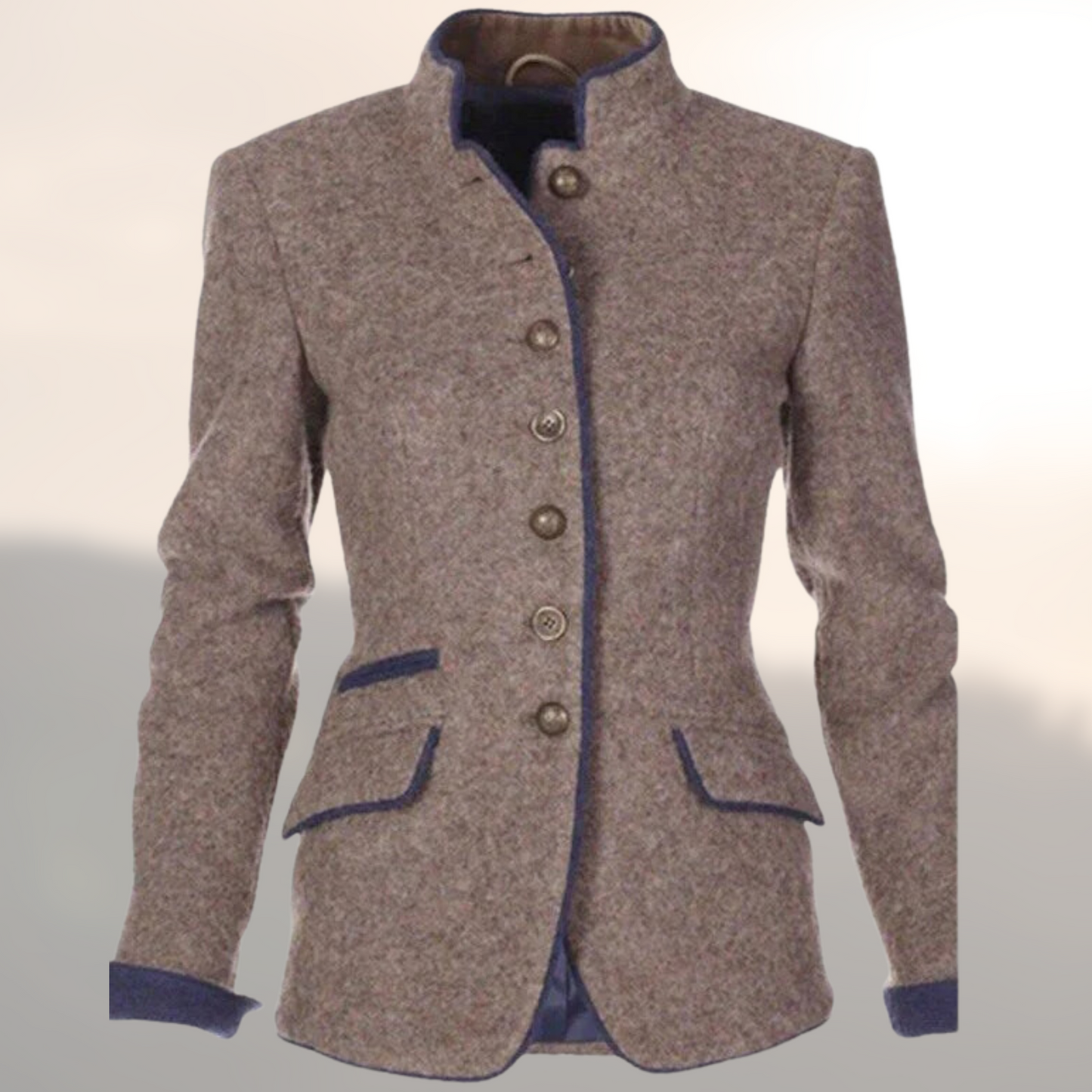 Women's Tailored Blazer Button Front Structured