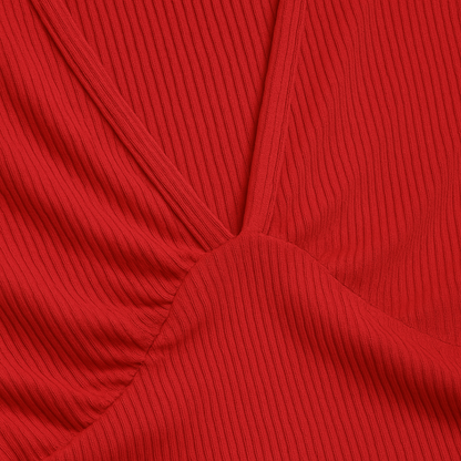 Women's Sleeveless Jumpsuit V-Neck Pleated Waist