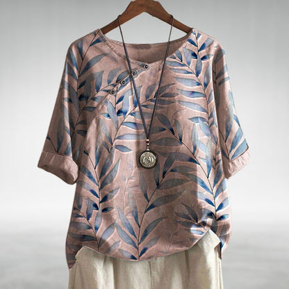 Image of Women's Floral 3/4 Sleeve Blouse