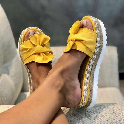 Nina | Women's Woven Wedge Sandals