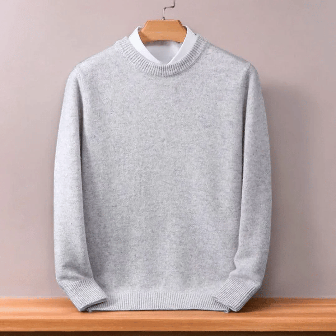 Men's Oversized Fine Wool Sweater