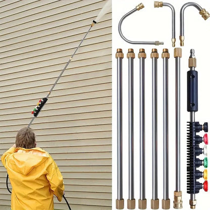 High Pressure Washer Wand Set 4000 PSI Telescoping - Vonnera