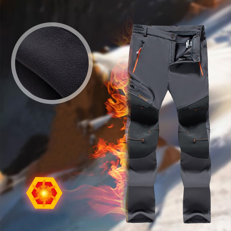 Men's Waterproof Winter Jacket And Pants Set