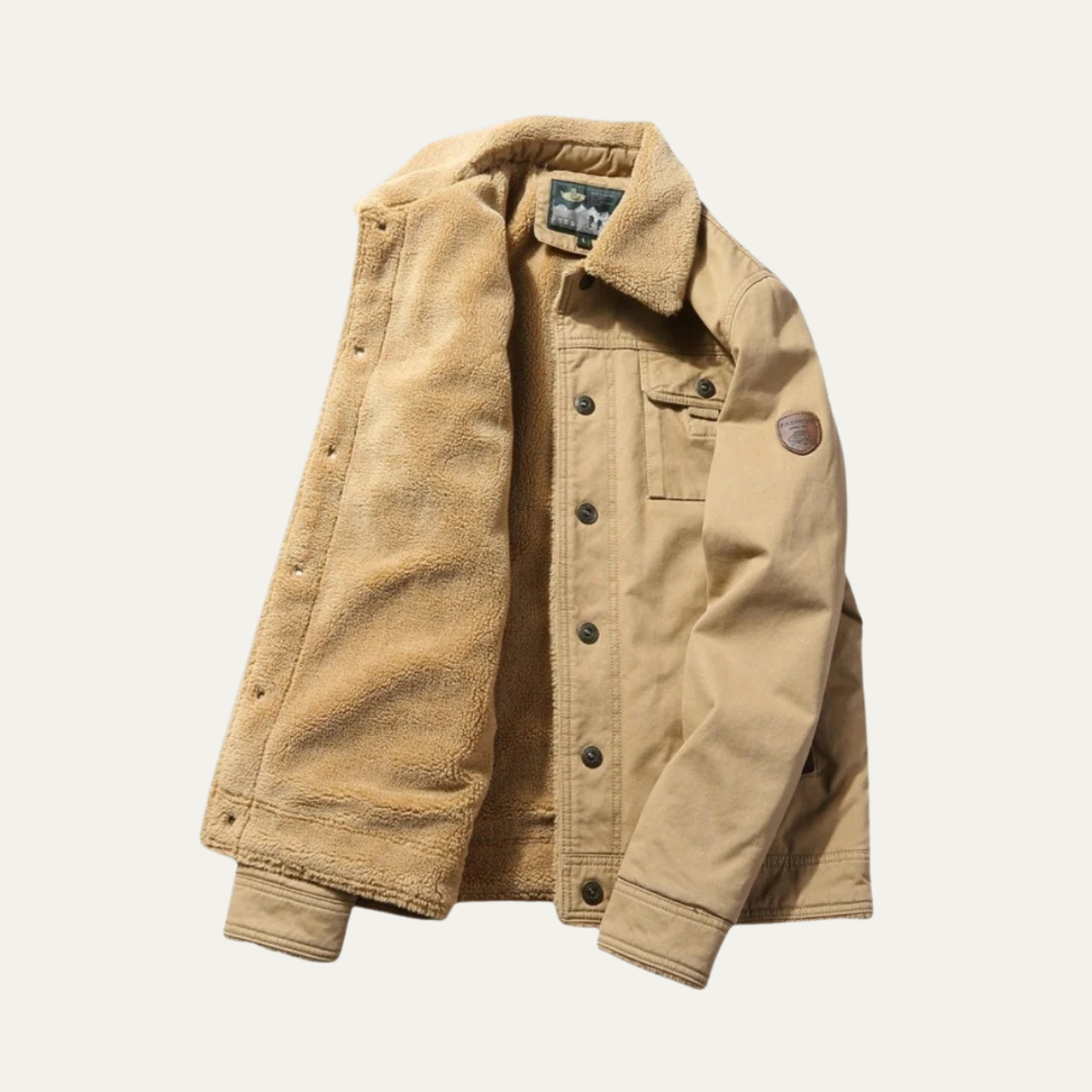 Men's Warm Fleece Sherpa Jacket
