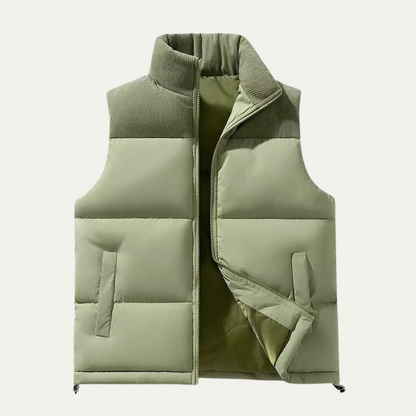 Men's Quilted Puffer Gilet