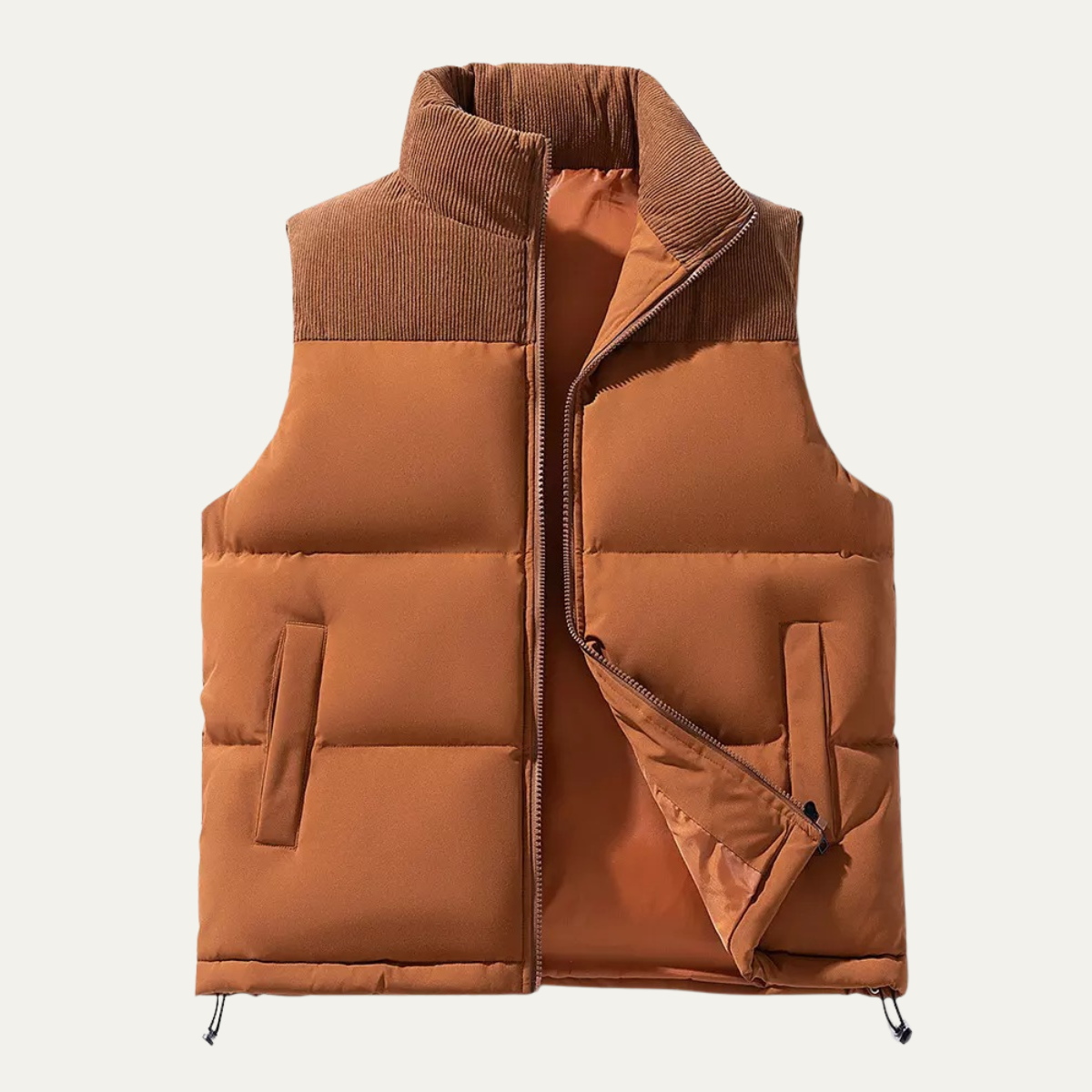 Men's Quilted Puffer Gilet
