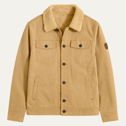 Men's Warm Fleece Sherpa Jacket - Vonnera