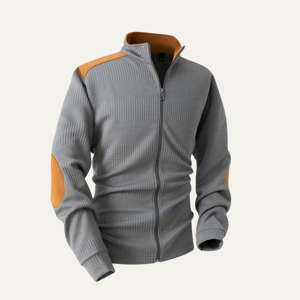 Men's Lightweight Zip Up Knit Sweater