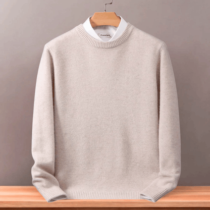 Men's Oversized Fine Wool Sweater