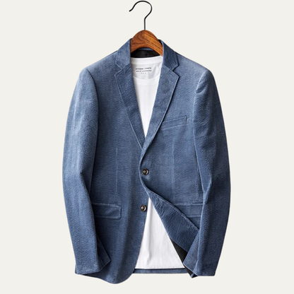 Men's Corduroy Blazer Jacket Slim Fit