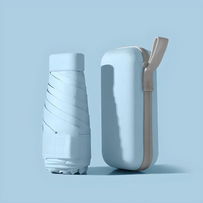 Portable Travel Umbrella With Case