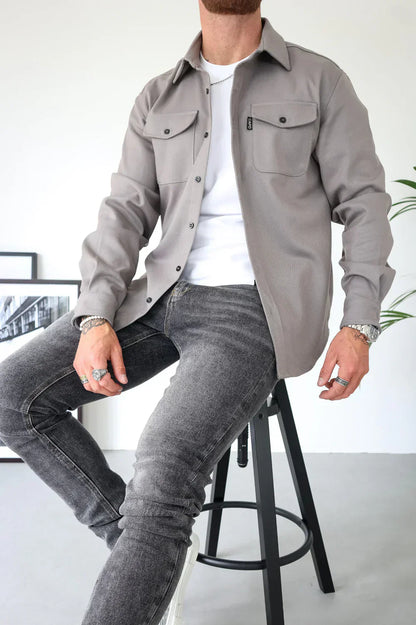 Elijah Men's Casual Overshirt