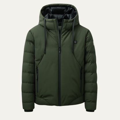 Torbole Men's Heated Down Puffer Jacket - Vonnera