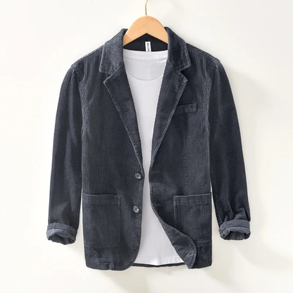 Men's Corduroy Work Jacket Casual Business