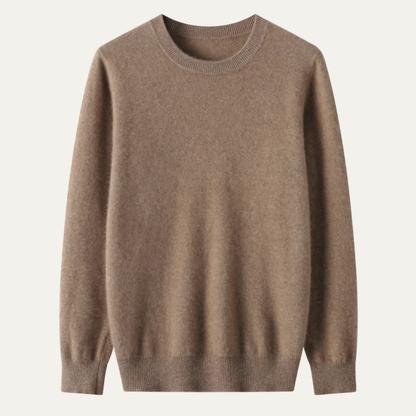 Men's Merino Wool O-Neck Sweater - Vonnera