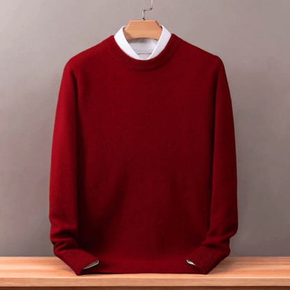 Men's Oversized Fine Wool Sweater
