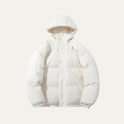 Men's Waterproof Down Puffer Jacket Black