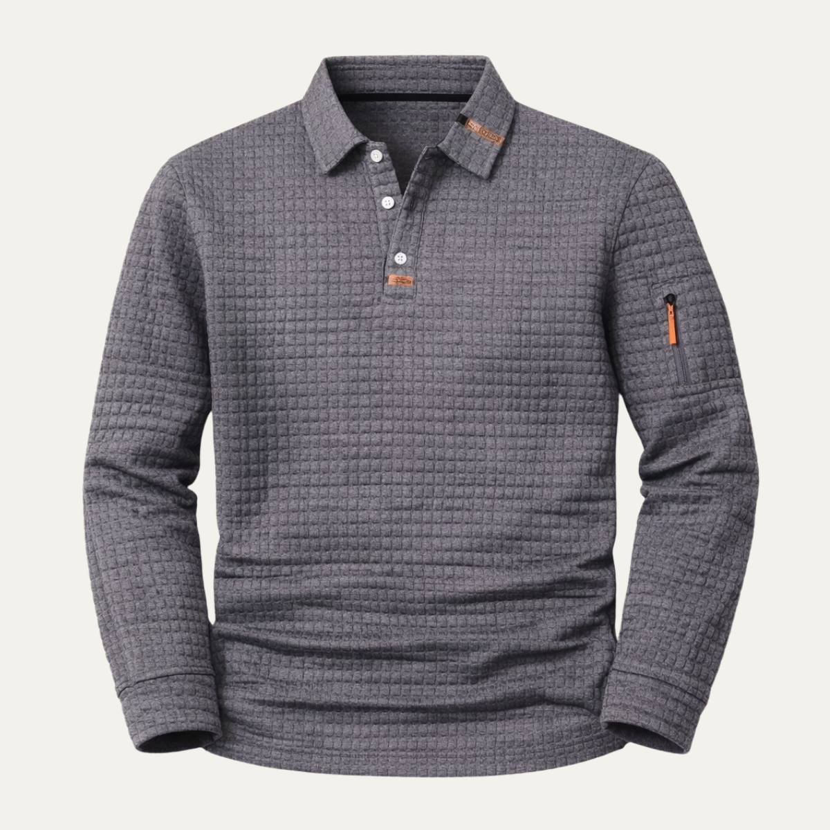 Men's Long Sleeve Polo Shirt Quick Dry - Vonnera