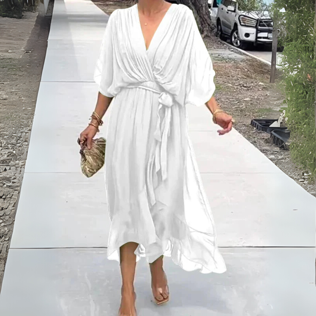Women's Lightweight Wrap Dress - Vonnera