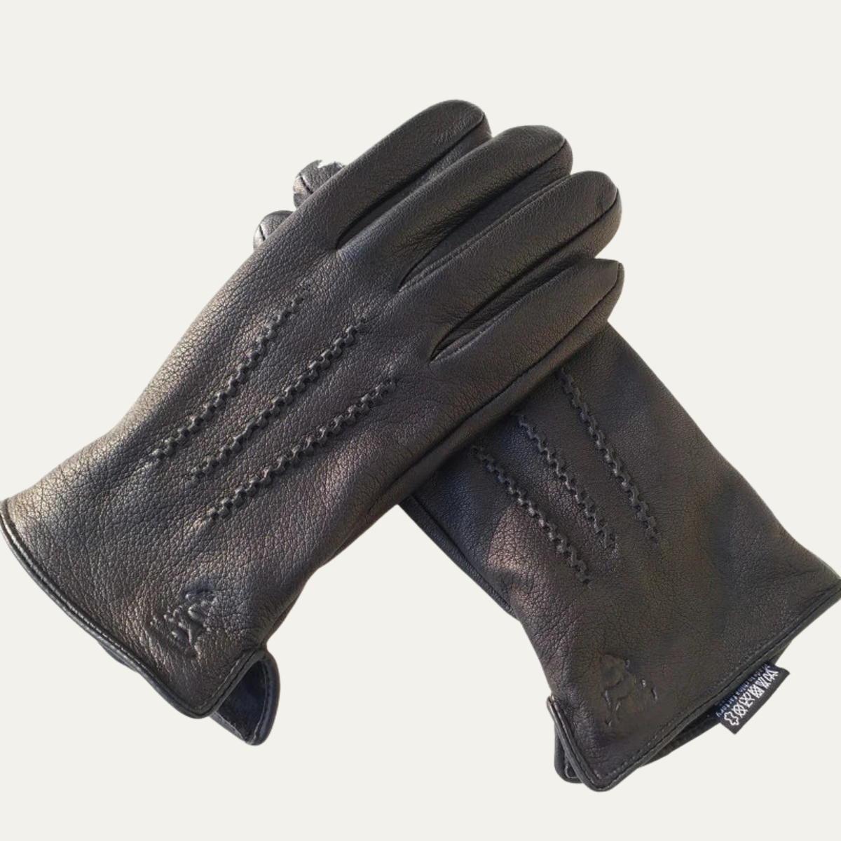Men's Leather Winter Gloves - Vonnera