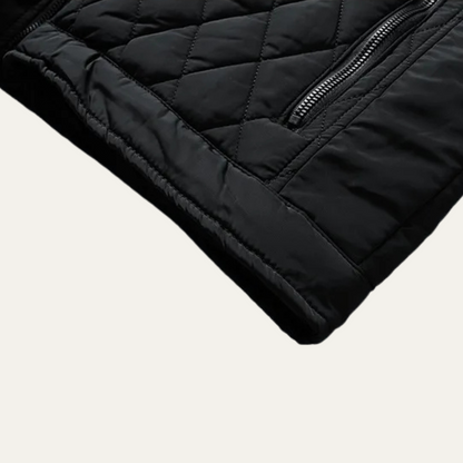 Men's Quilted Insulated Winter Jacket Warm