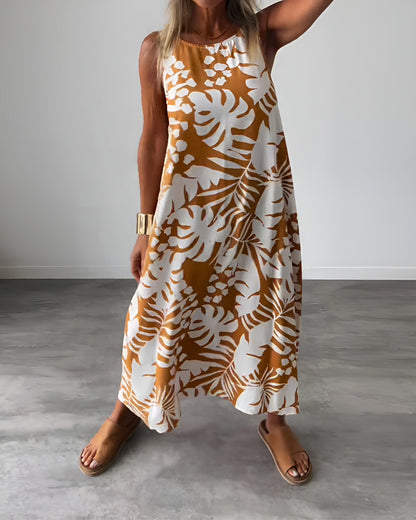 Felicity | Women's Sleeveless Draped Elegant Dress Evening