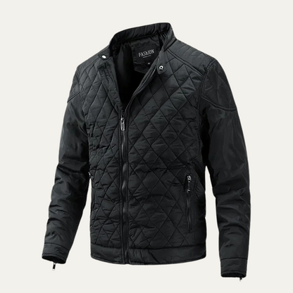 Men's Quilted Insulated Winter Jacket Warm