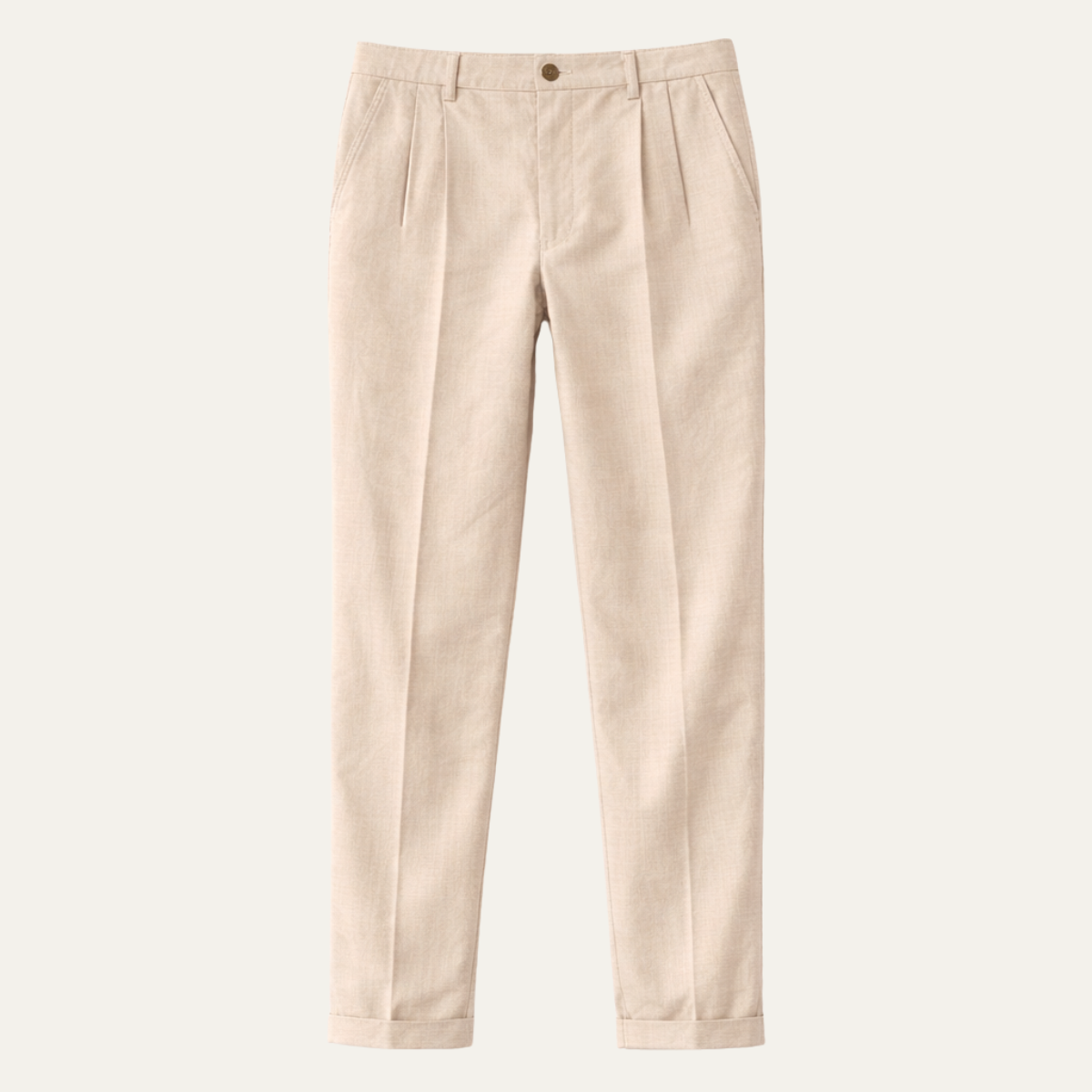 Men's Slim Fit Linen Dress Pants Lightweight - Vonnera
