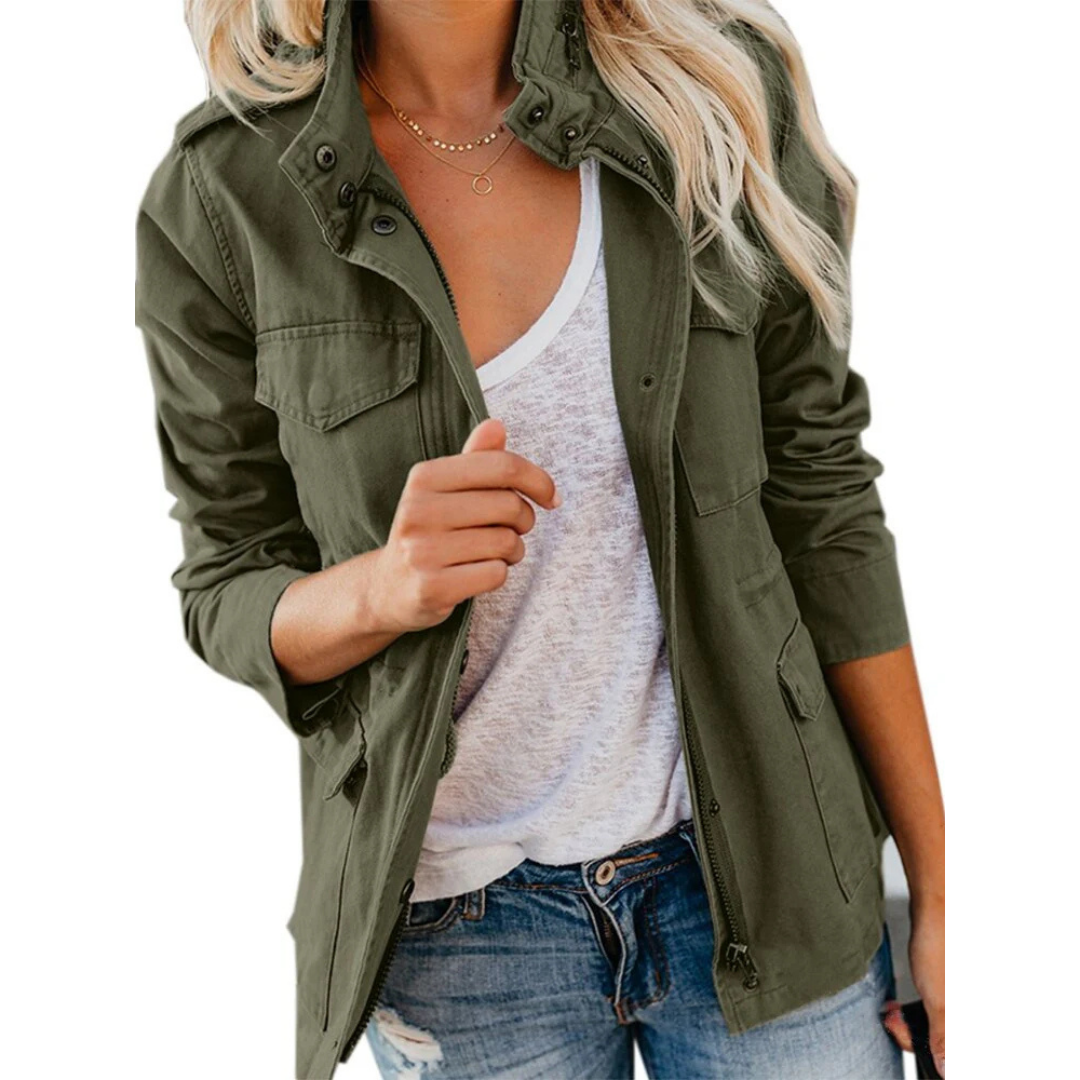 Women's Lightweight Zipper Jacket - Vonnera