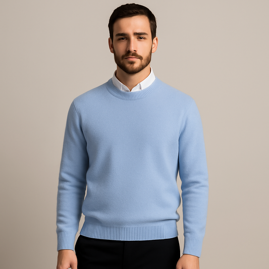 Men's Oversized Wool Sweater - Vonnera