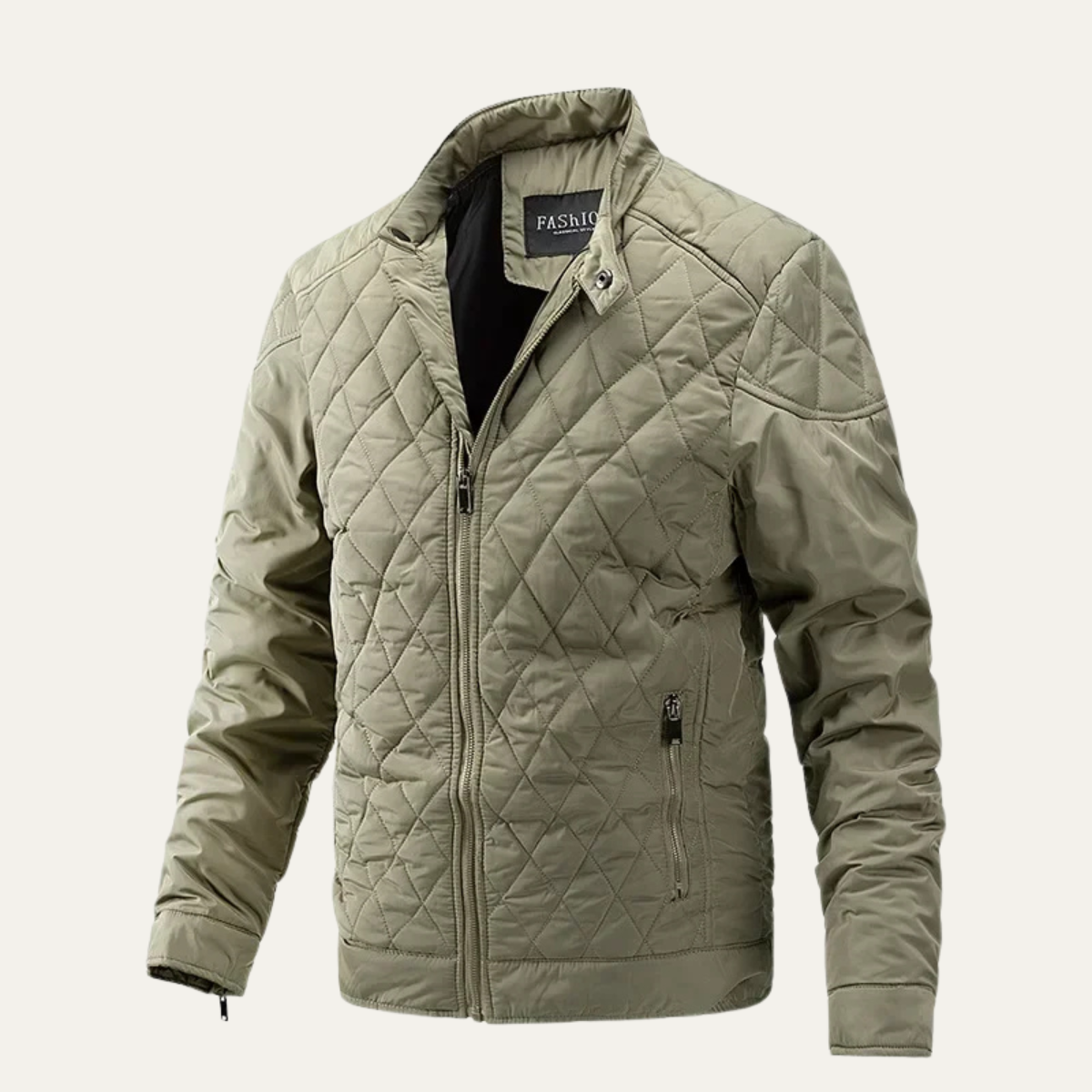 Men's Quilted Insulated Winter Jacket Warm