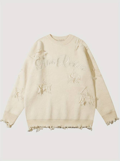 Women's Distressed Sweater - Vonnera