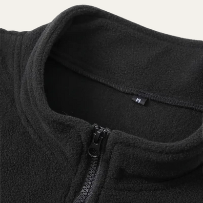 Men's Sherpa Pullover Quarter Zip Fleece Jacket