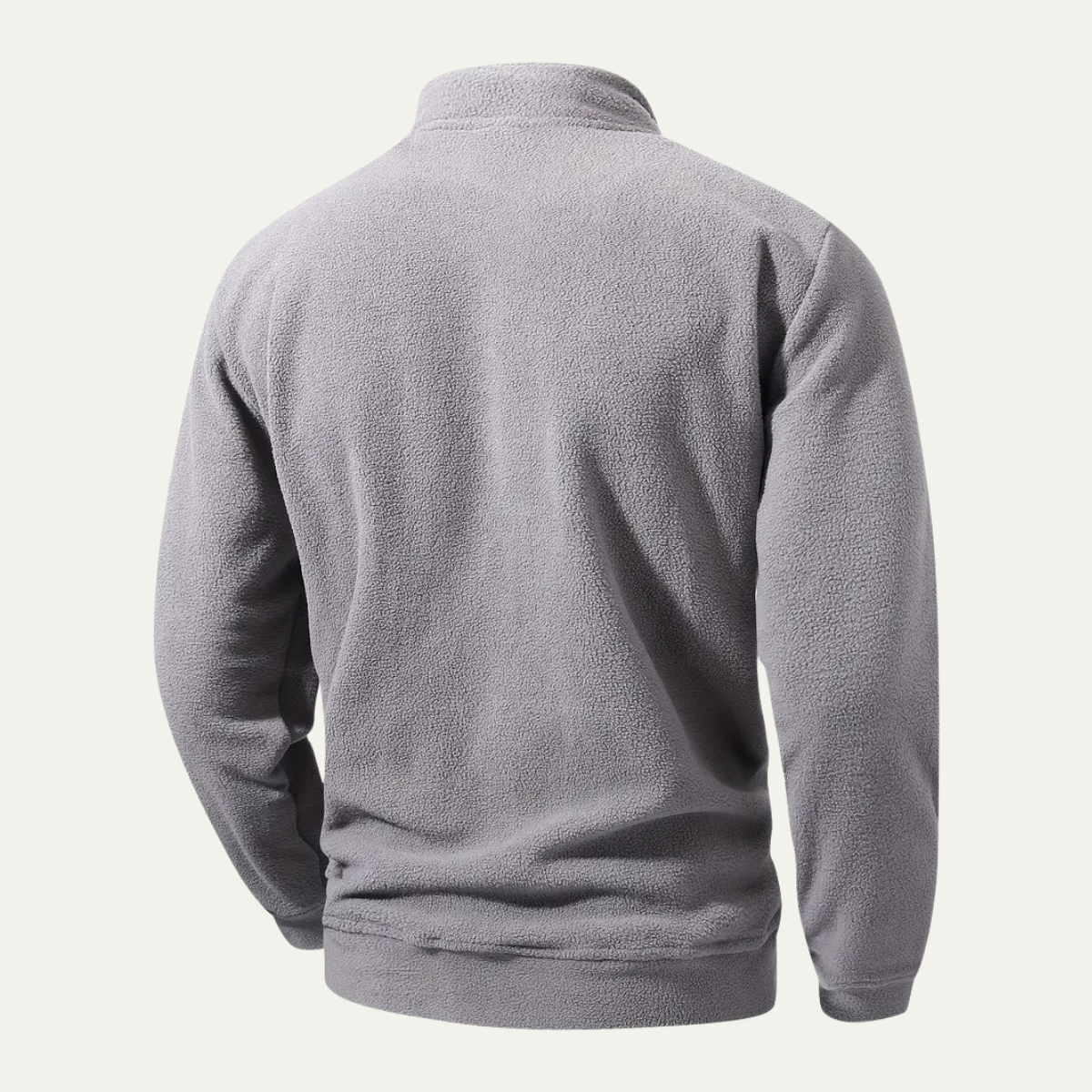 Men's Sherpa Pullover Quarter Zip Fleece Jacket
