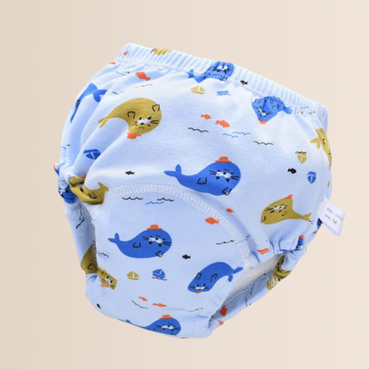 Reusable Cotton Baby Training Pants 6-Layer