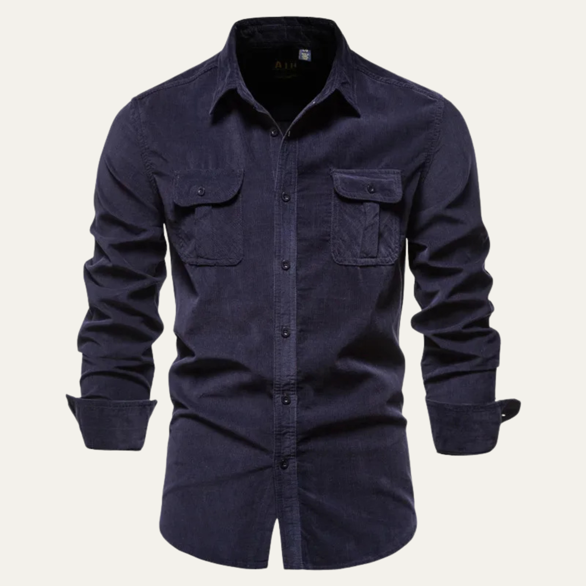 Men's Slim Fit Corduroy Shirt - Vonnera