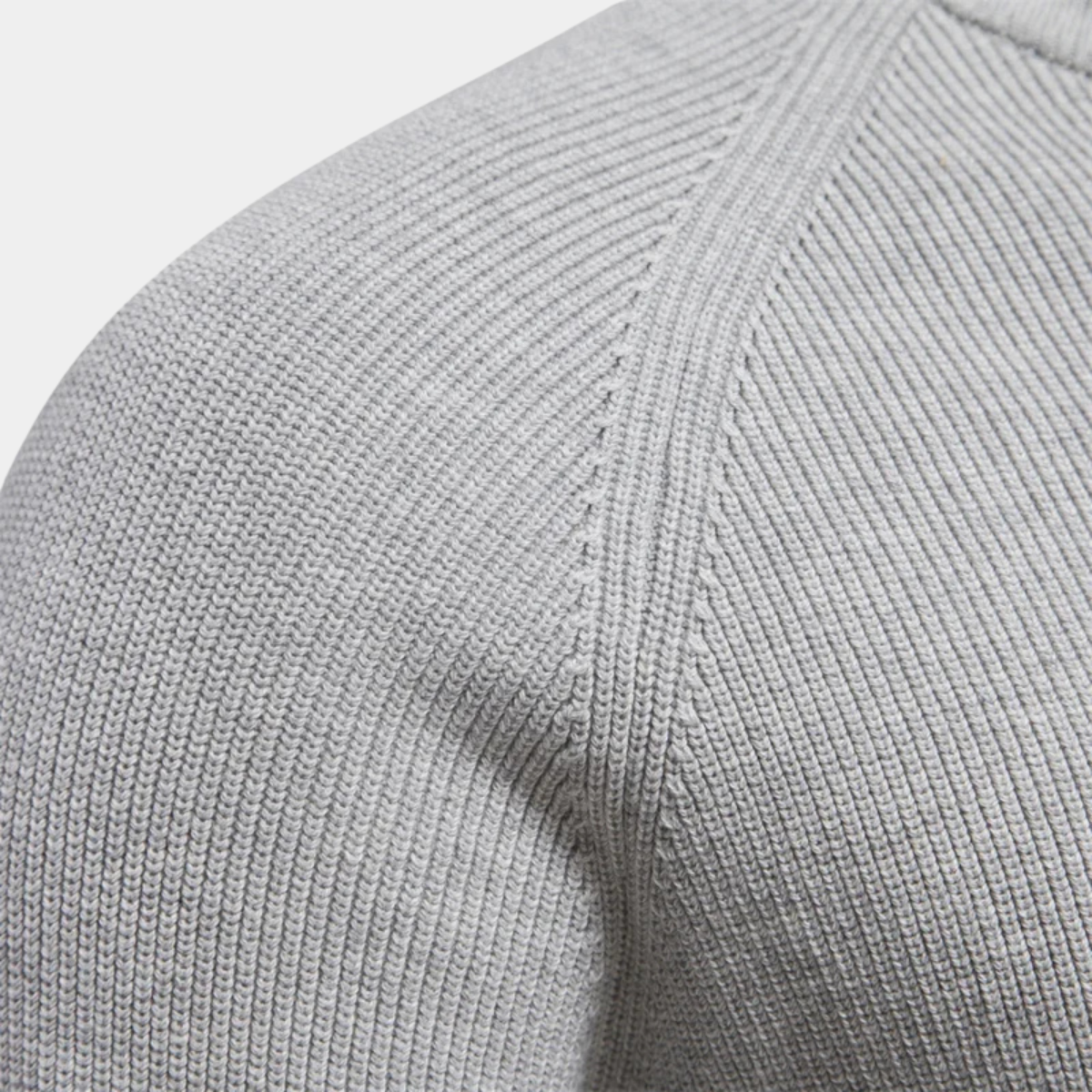 Men's Cotton Quarter Zip Sweater