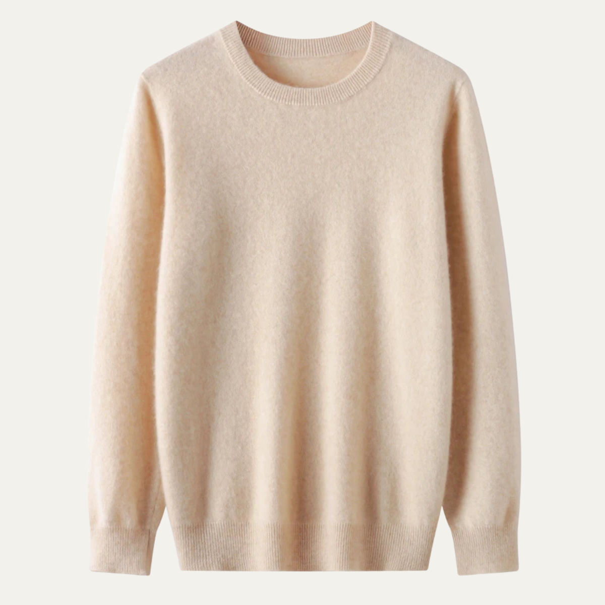 Men's Merino Wool O-Neck Sweater