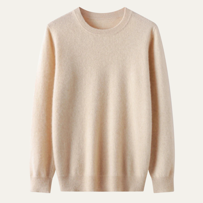 Men's Merino Wool O-Neck Sweater