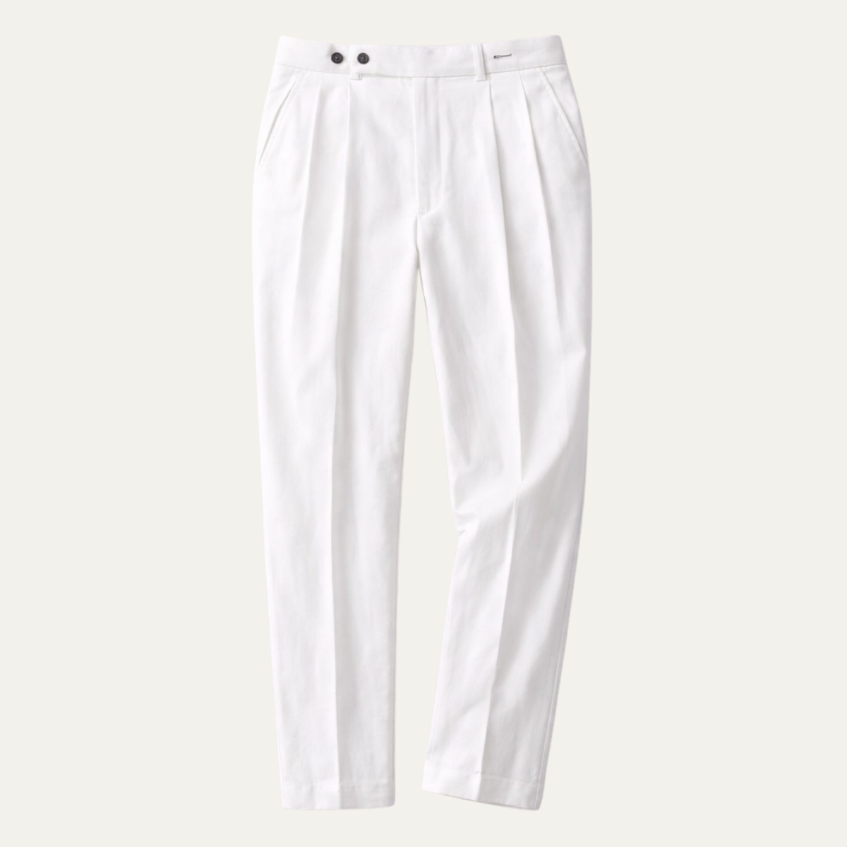Men's Linen High Waist Dress Pants Vintage Style - Vonnera