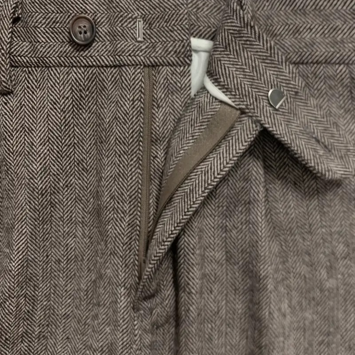 Men's Tailored Pleated Pants High Waist