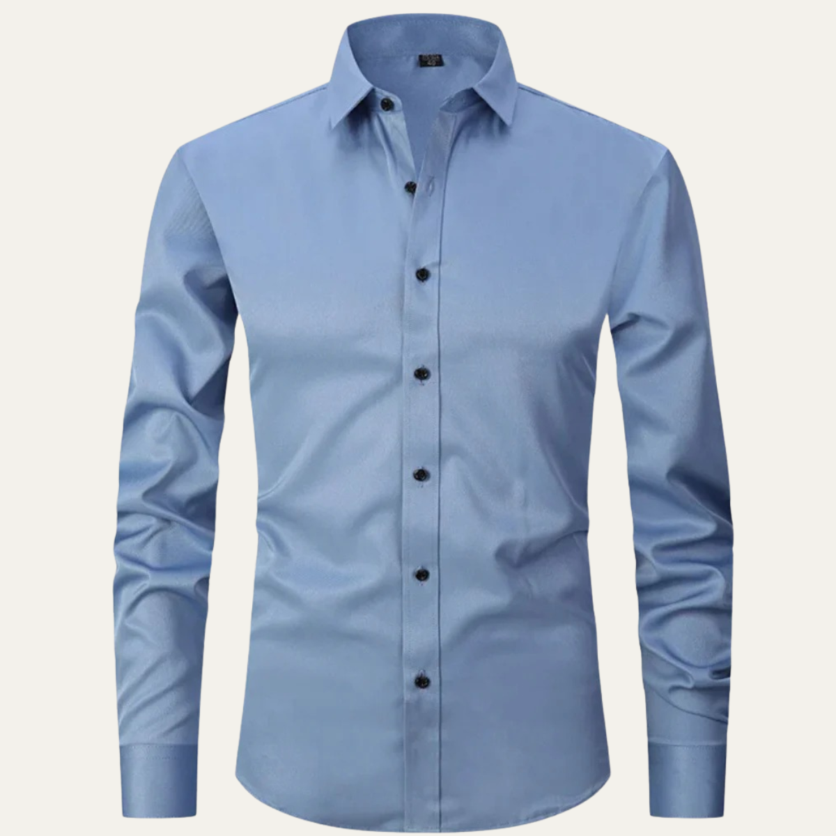 Men's Classic Formal Dress Shirt Cotton Button Up White