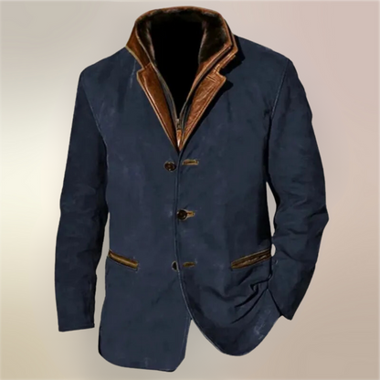 Men's Vintage Jacket Autumn Brown