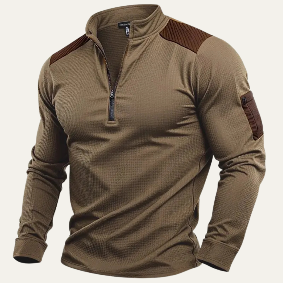 Men's Tactical Sweater Lightweight Half Zip Outdoor