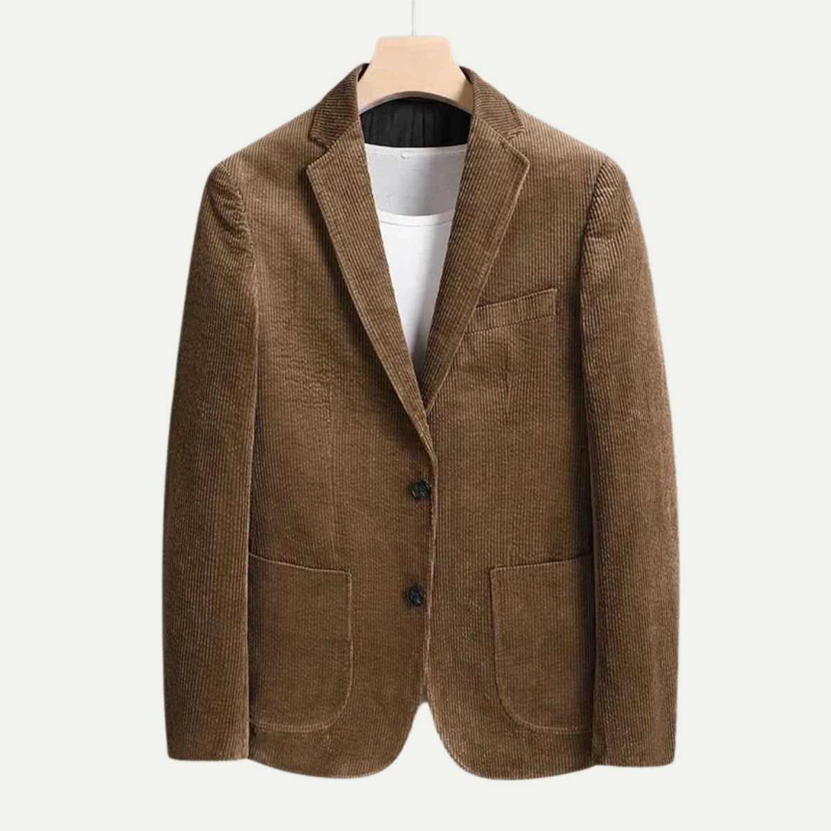 Men's Slim Fit Corduroy Blazer Jacket
