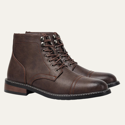 Porto Cervo Men's Leather Ankle Boots
