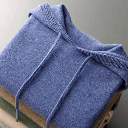 Men's Pullover Hoodie Drawstring Design