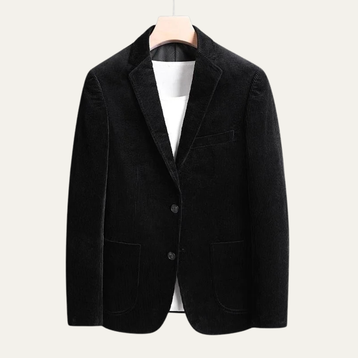 Men's Slim Fit Corduroy Blazer Jacket