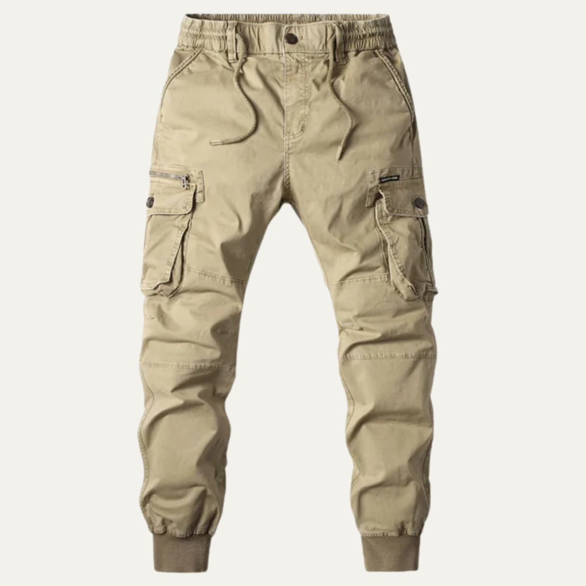 Men's Cotton Utility Pants With Pockets - Vonnera